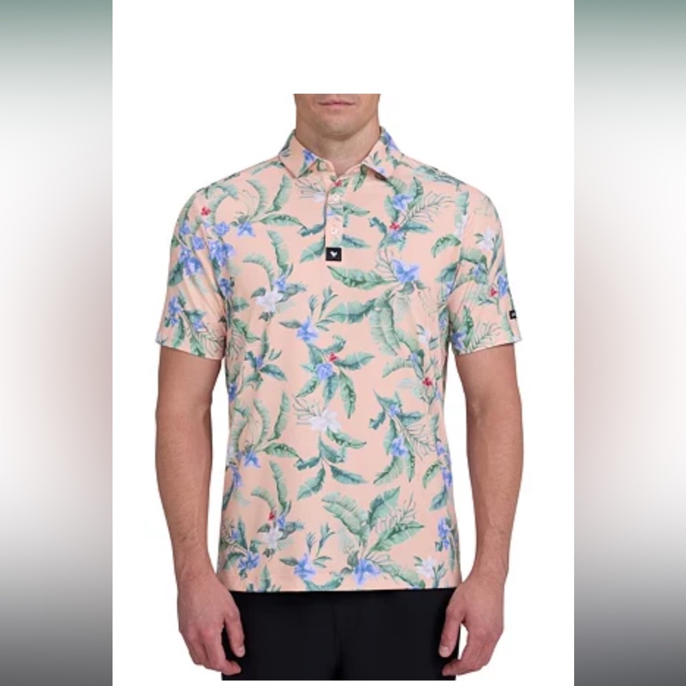 Brand New Bad Birdie Men’s Core Golf Polo Size Large MSRP $78